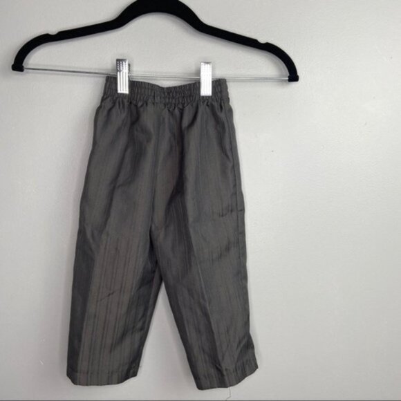 Boys‎ gray pin striped dress pants Sz 12M - Picture 6 of 6